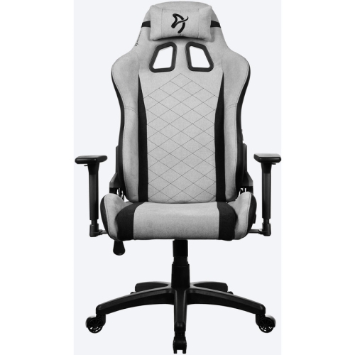 Scaun gaming Arrozi Avanti Soft Fabric, Light Grey