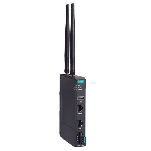Wireless Client Moxa AWK-1151C-UN, Black