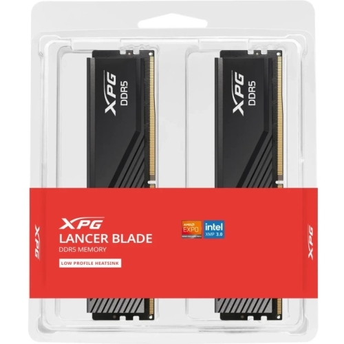 Kit Memorie XPG by A-Data Lancer Blade Black Intel XMP 3.0 / AMD EXPO 32GB, DDR5-6000 MHz, CL 28, Dual Channel