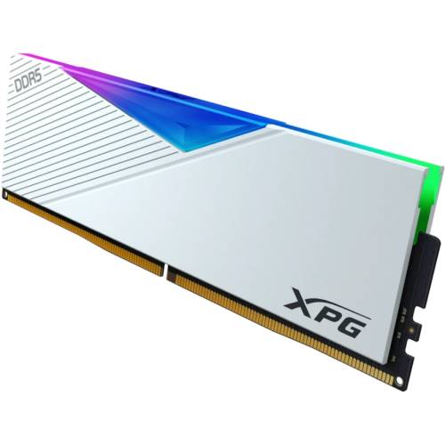 Kit Memorie XPG by A-Data Lancer RGB White Intel XMP 3.0/AMD EXPO 64GB, DDR5-6000 MHz, CL 30, Dual Channel