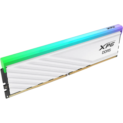 Kit Memorie XPG by A-Data Lancer Blade RGB White Intel XMP 3.0/AMD EXPO 32GB, DDR5-6000 MHz, CL 36, Dual Channel