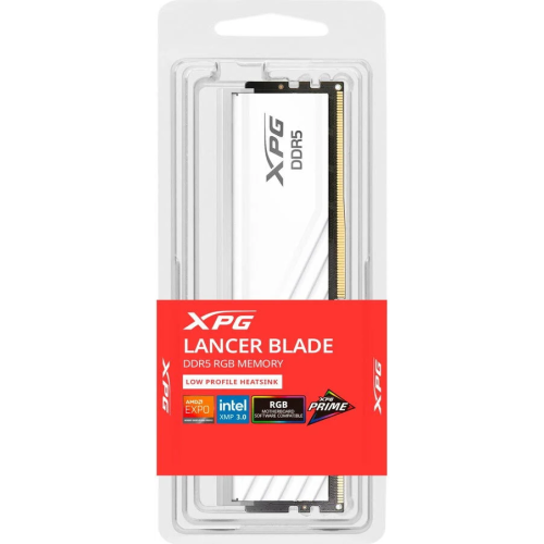 Memorie XPG by A-Data Lancer Blade RGB White Intel XMP 3.0/AMD EXPO 24GB, DDR5-6000 MHz, CL 36