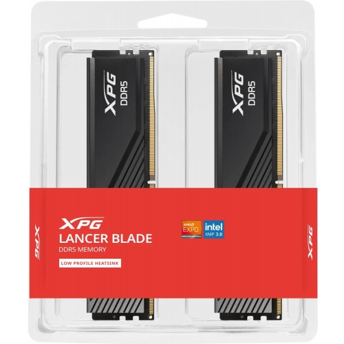 Kit Memorie A-Data XPG Lancer Blade Intel XMP 3.0/​AMD EXPO 32GB, DDR5-6400MHz, CL32, Dual Channel