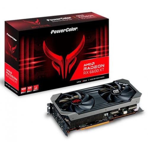 Placa video PowerColor Radeon RX 6600 XT Red Devil 8GB GDDR6 1‎28-bit