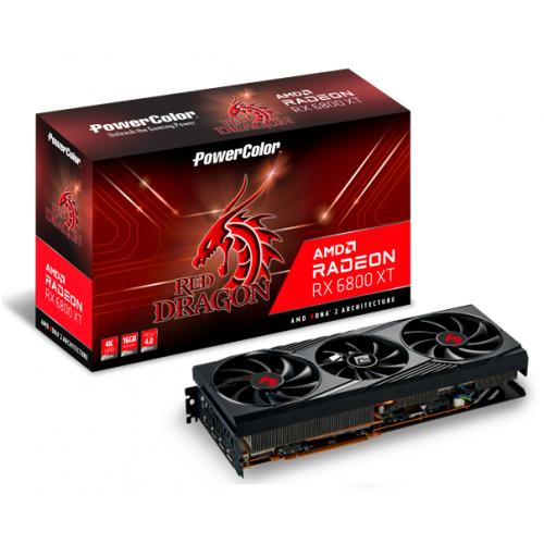 Placa video PowerColor Radeon RX 6800 XT 16GB GDDR6 256-bit