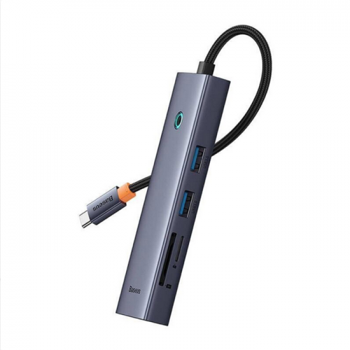 Docking Station Baseus UltraJoy 7-in-1, Gray