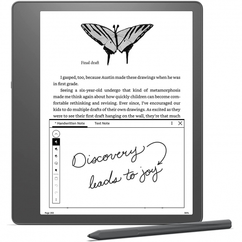 eBook Amazon Kindle Scribe (2022) Basic Pen, 10.2inch, 16GB, Tungsten Grey