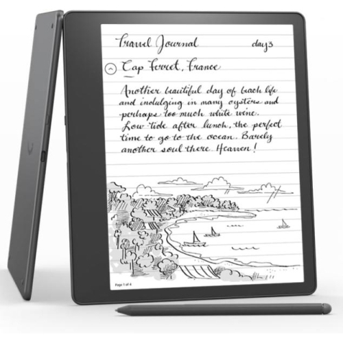 eBook Reader Amazon Kindle Scribe (2024) Premium Pen, 10.2 inch, 16GB, Tungsten Grey