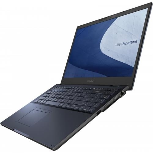 Laptop ASUS ExpertBook B2 B2502CBA-KJ0999XA, Intel Core i5-1240P, 15.6inch, RAM 8GB, SSD 512GB, Intel Iris Xe Graphics, Windows 11 Pro Educational, Star Black