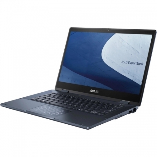 Laptop 2-in-1 Asus ExpertBook B3 Flip B3402FBA-LE0585XA, Intel Core i5-1235U, 14inch Touch, RAM 16GB, SSD 512GB, Intel Iris Xe Graphics, Windows 11 Educational, Star Black