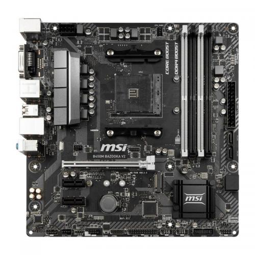 Placa de baza MSI B450M BAZOOKA V2, Socket AM4