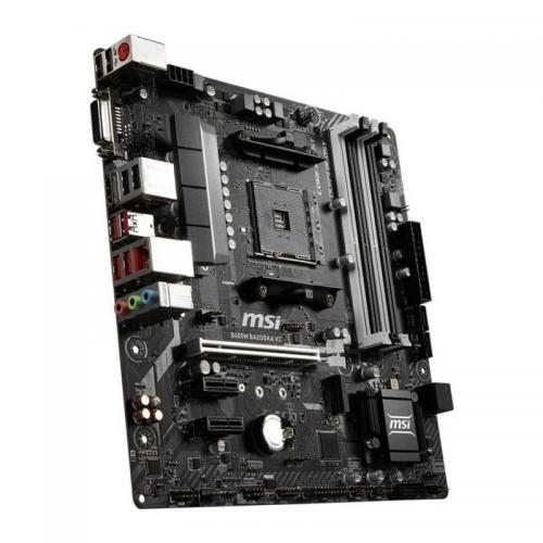 Placa de baza MSI B450M BAZOOKA V2, AMD B450, Socket AM4, mATX