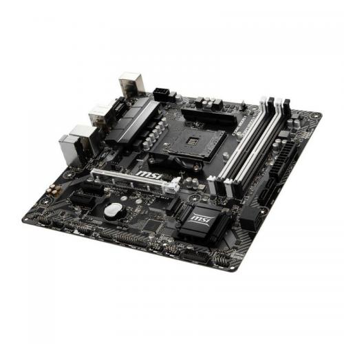 Placa de baza MSI B450M BAZOOKA V2, AMD B450, Socket AM4, mATX