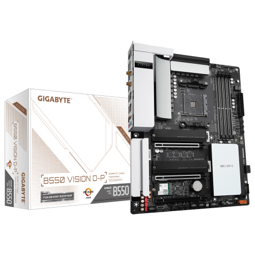 Placa de baza Gigabyte B550 VISION D-P, socket AM4