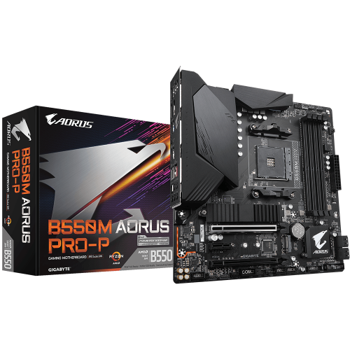 Placa de baza Gigabyte B550M AORUS PRO-P, Socket AM4