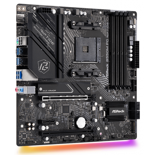 Placa de baza ASRock B550M PG RIPTIDE, AMD B550, Socket AM4, mATX