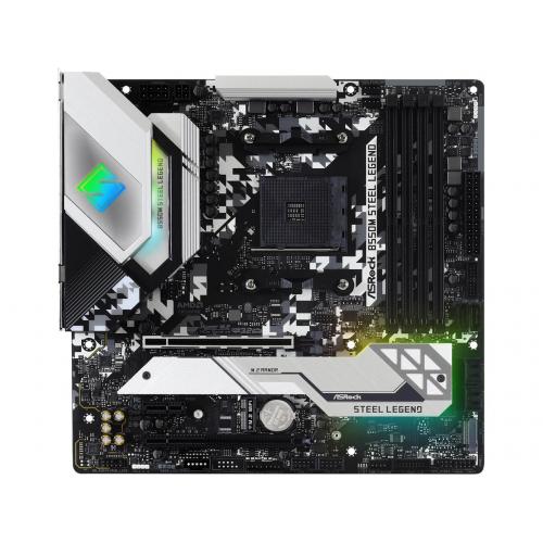 Placa de baza ASROCK B550M STEEL LEGEND, AMD B550, socket AM4, mATX