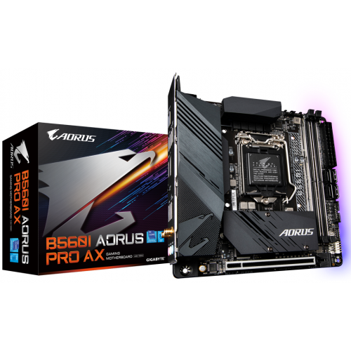 Placa de baza Gigabyte B560I AORUS PRO AX, LGA 1200