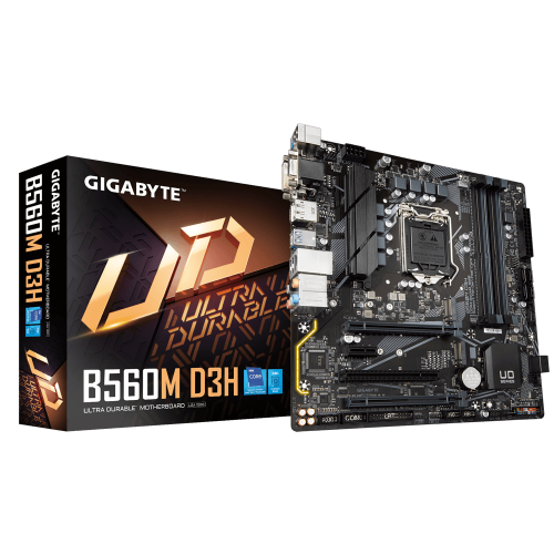 Placa de baza Gigabyte B560M D3H, Socket 1200