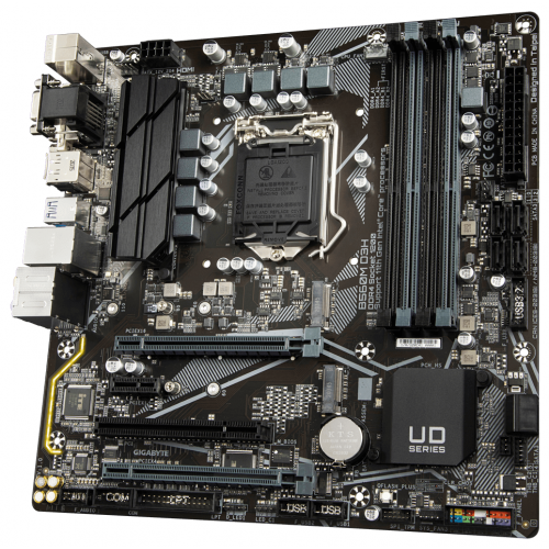 Placa de baza Gigabyte B560M D3H, Intel B560, socket 1200, mATX