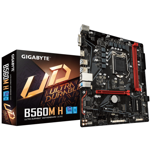 Placa de baza Gigabyte B560M H, Intel B560, socket 1200, mATX