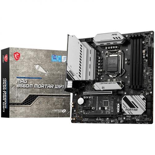 Placa de baza MSI MAG B560M MORTAR WIFI, LGA 1200