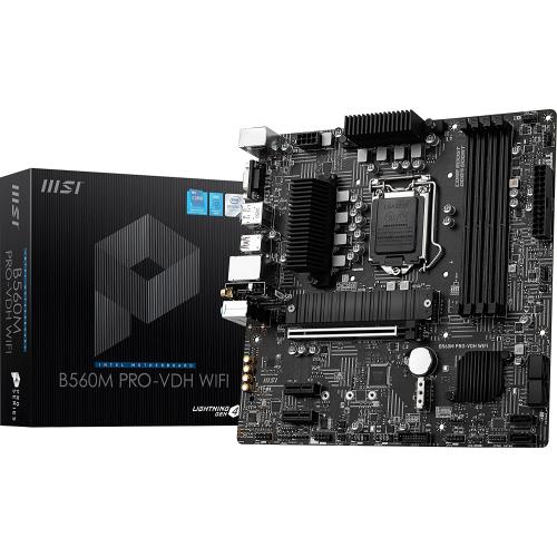 Placa de baza MSI B560M PRO-VDH WIFI, Intel B560, socket 1200, mATX