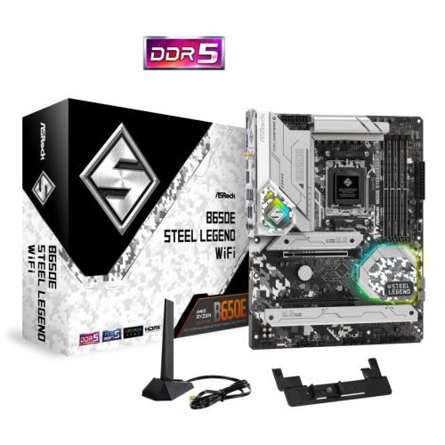 Placa de baza AsRock B650E Steel Legend WiFi AM5