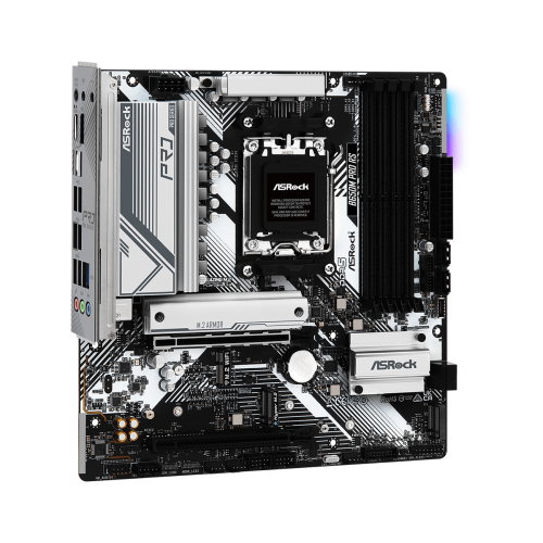 Placa de baza ASRock B650M PRO RS, AMD B650, Socket AM5, mATX