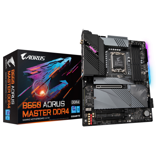 Placa de baza Gigabyte B660 AORUS MASTER, LGA 1700