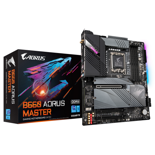 Placa de baza GIGABYTE B660 AORUS MASTER, LGA 1700