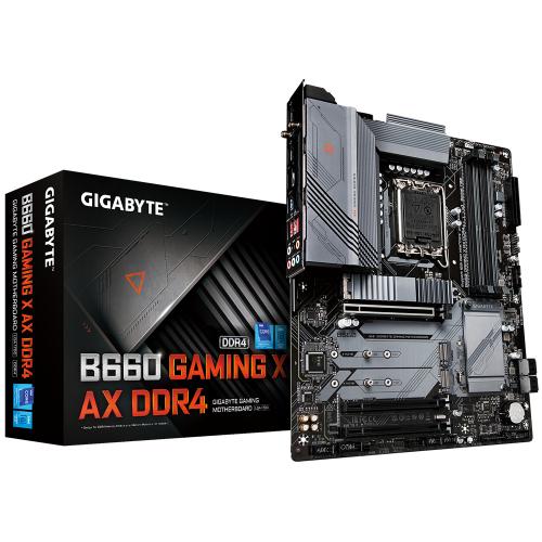 Placa de baza GIGABYTE B660 GAMING X AX DDR4, LGA 1700