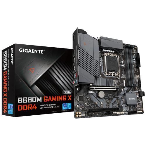 Placa de baza GIGABYTE B660M Gaming X DDR4, LGA 1700