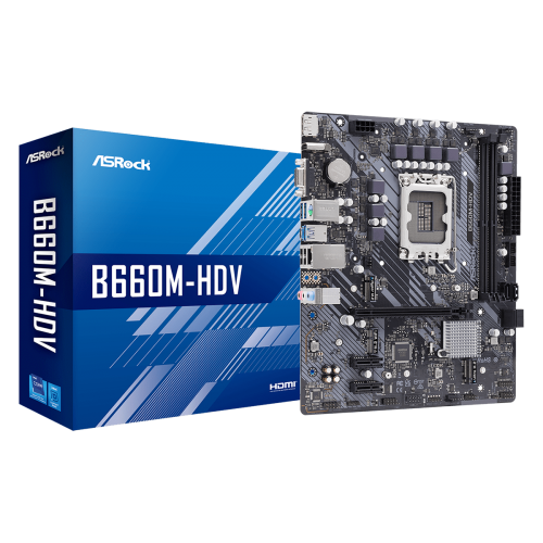 Placa de baza Asrock B660M-HDV D4, LGA 1700