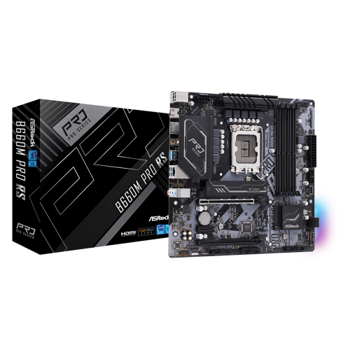 Placa de baza Asrock B660M Pro RS D4, LGA 1700