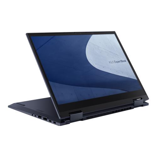 Laptop 2-in-1 Asus ExpertBook B7 Flip B7402FEA-LA0105R, Intel Core i5-1155G7, 14inch Touch, RAM 16GB, SSD 1TB, Intel Iris Xe Graphics, Windows 10 Pro, Star Black