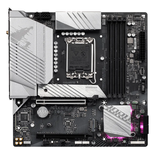 Placa de baza Gigabyte B760M AORUS ELITE AX, Intel B760, Socket 1700, mATX