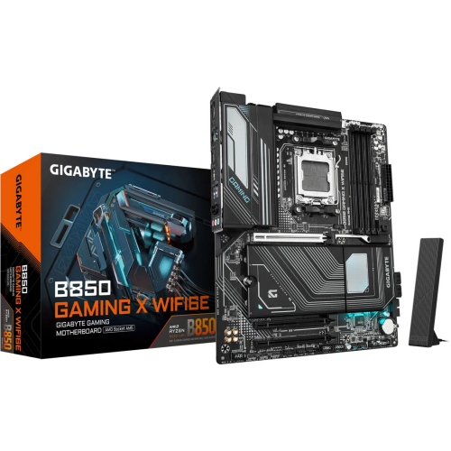 Placa de baza Gigabyte B850 GAMING X WIFI6E, AMD B850, Socket AM5, ATX