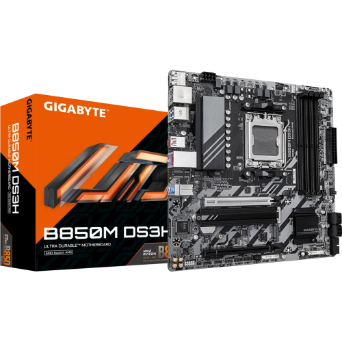 Placa de baza Gigabyte B850M DS3H, AMD B850, Socket AM5, mATX