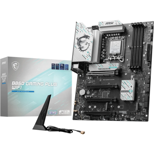 Placa de baza MSI B860 GAMING PLUS WIFI, Intel B860, Socket 1851, ATX