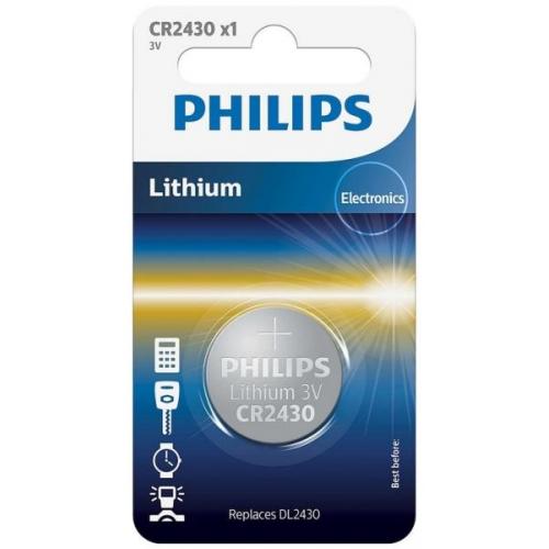 Baterie Philips Lithium, 1x 3V/CR2430, Blister