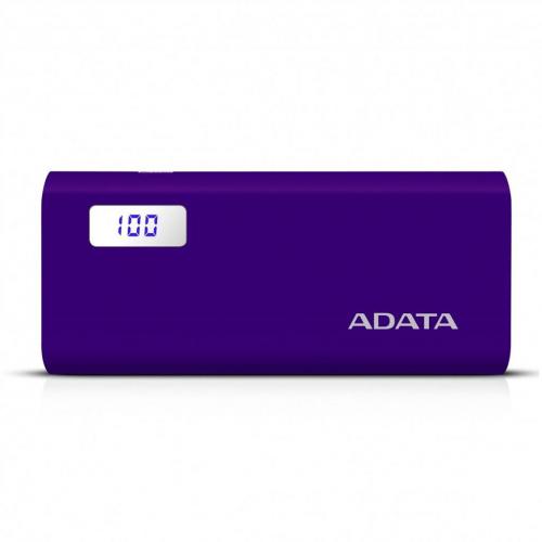 Baterie portabila A-Data P12500D, 12500mAh, 2x USB, Purple