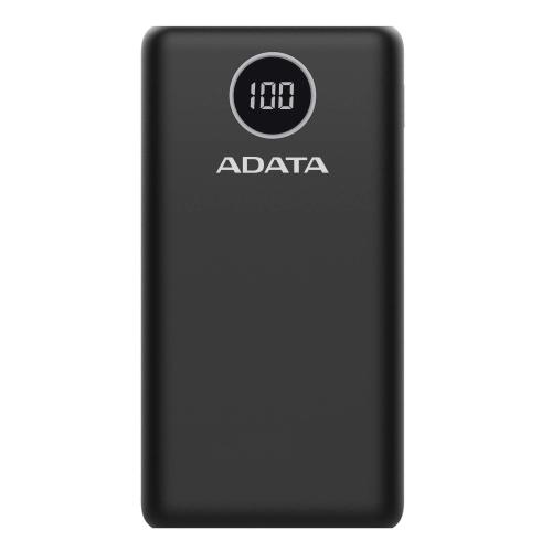 Baterie portabila A-Data P20000QCD, 20000mAh, 2x USB, 1x USB-C, Black