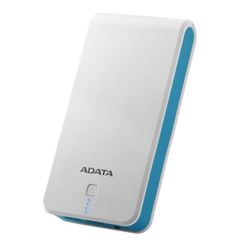 Baterie portabila ADATA P20100, 20100mAh, 2x USB, White-Blue
