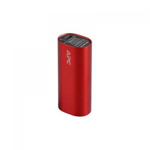 Baterie Portabila APC, 3000mAh, 1x USB, Red