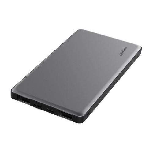 Baterie portabila Qi Hame P49C QC3, 5000mAh, 1x USB-C, 2x USB, Black - Grey