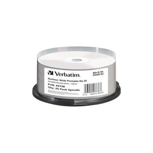 BD-R SL Verbatim 6x, 25GB, 25buc, Spindle