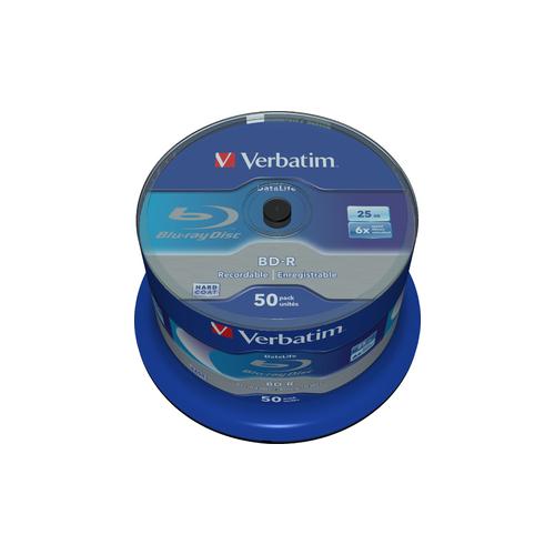 BD-R SL Verbatim 6x, 25GB, 50buc, Spindle