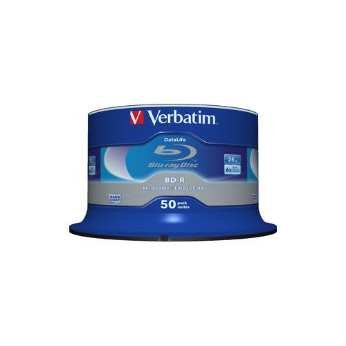 BD-R SL Verbatim 6x, 25GB, 50buc, Spindle