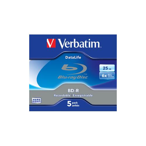 BD-R Verbatim 6x, 25GB, 1buc, Jewel Case
